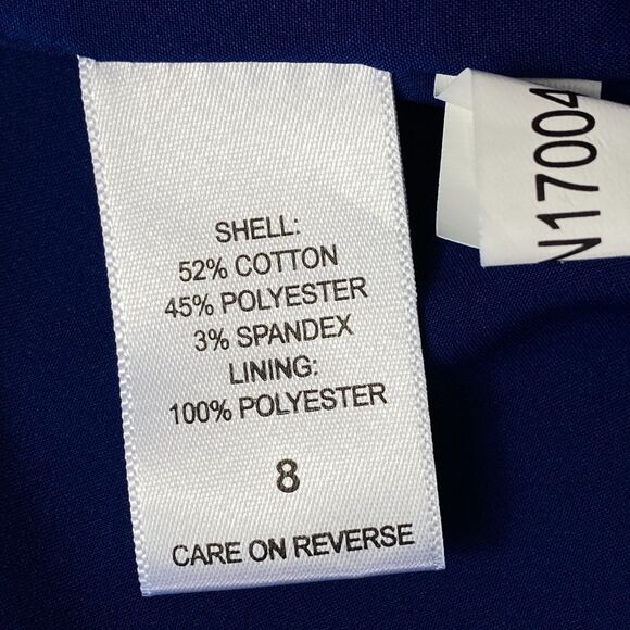 New New York & Co. 7th Avenue Two Button Color Block Blazer Jacket Womens Size 8 - Picture 5 of 8